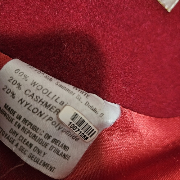 Henry White Dublin vintage wool and cashmere over coat with removable hood - Picture 6 of 9